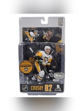 Pittsburgh Penguins McFarlane Toys NHL Platinum Edition Sidney Crosby Figure